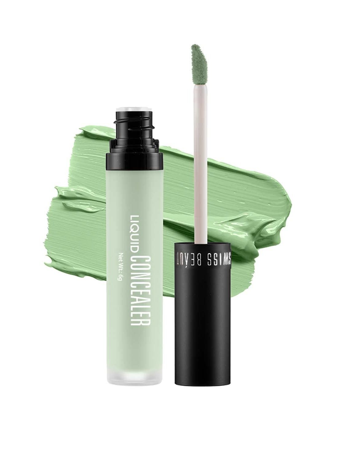 Swiss Beauty Liquid Light Weight Concealer With Full Coverage Green 6G