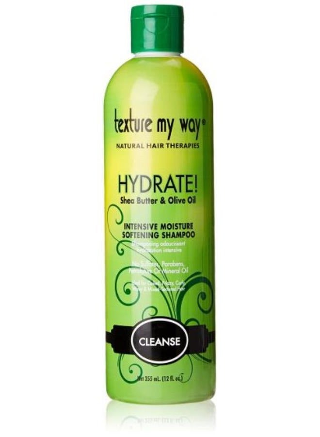 Natural Hair Therapies Hydrate Hair Moisture Intensive Softening Shampoo 355ml