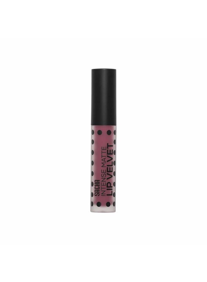 Intense Matte Lip Velvet Liquid Lipstick, Long-Lasting Velvet Matte Finish, 0.2 fl oz, Leading Lady