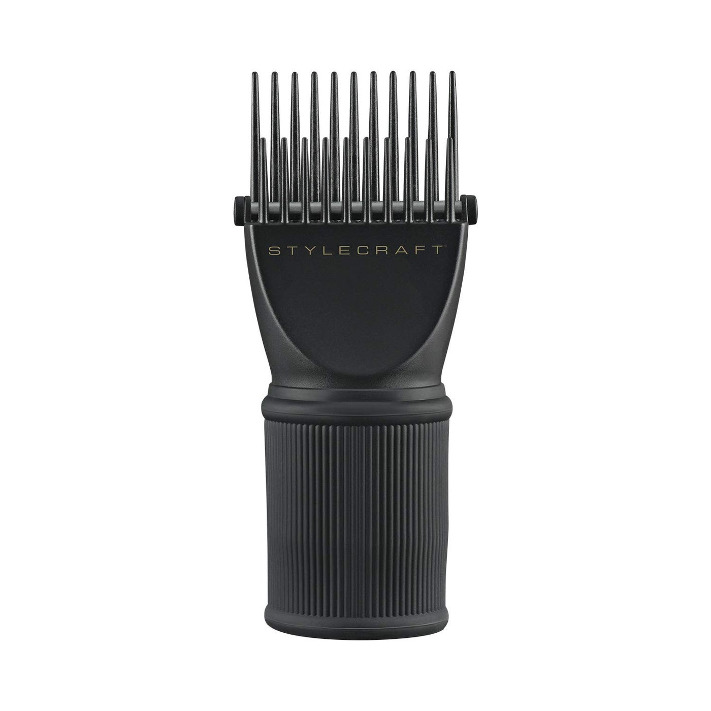 StyleCraft Hair Dryer Attachment Hair Pik with Hot Rod, Helps Straighten and Dry, Size 1.55-2 Inch Dryer Nozzles