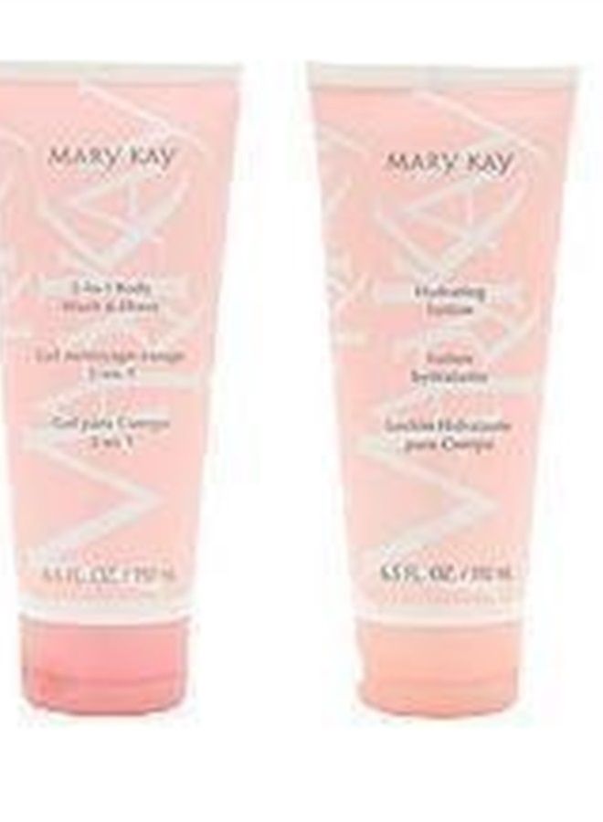 Hydrating Lotion & 2-in-1 Body Wash & Shave ~ 6.5 Oz Tubes