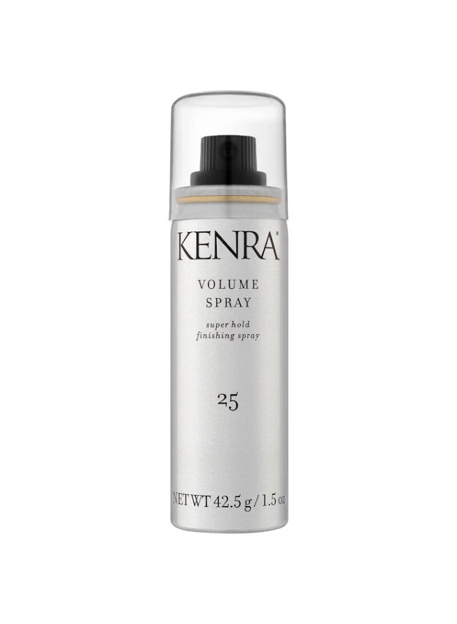 Kenra Volume Spray 25 50% | Super Hold Finishing & Styling Hairspray (Travel size 1.5 oz)