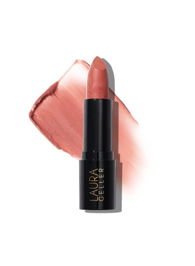 Italian Marble Sheer Lipstick - Dolce - Hydrating & Lightweight - Vitamin E & Caster Seed Oil - Cream Finish