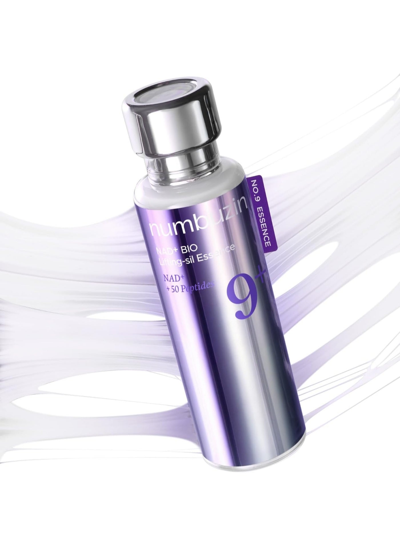 numbuzin No.9 Essence | NAD+ BIO Lifting-sil Essence | Lifting, Firming, Wrinkles, Fine Lines, Elasticity | Peptides, NAD+ | Aging, Dull Skin | 1.69 fl. oz.