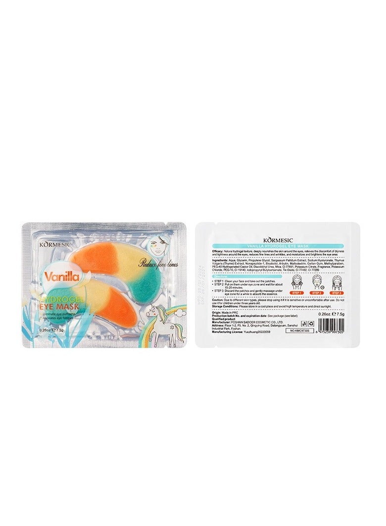5pcs-Vanilla Hydrogel Eye Mask 7.5g
