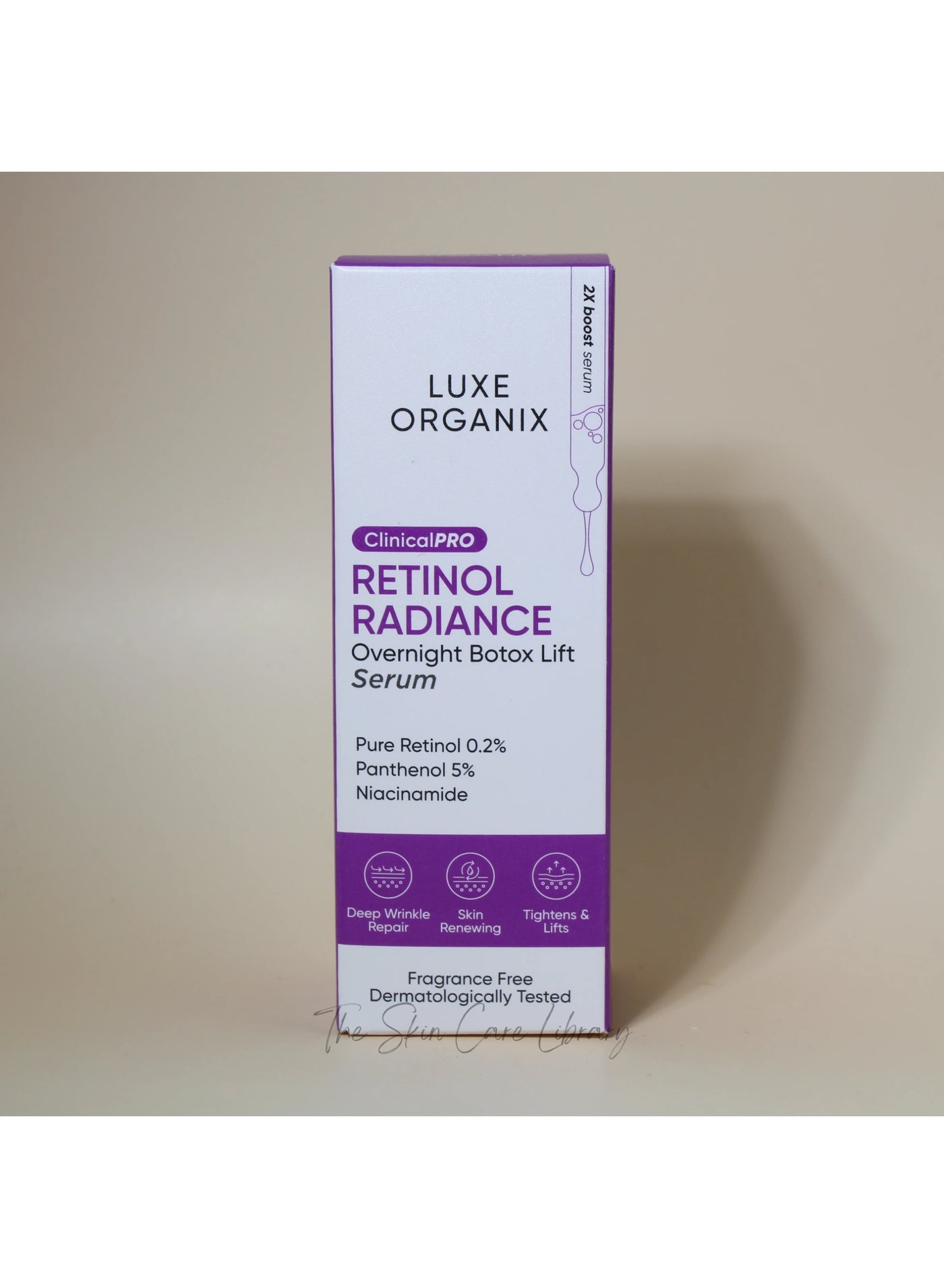 Retinol rdiance overnight botox lift serum