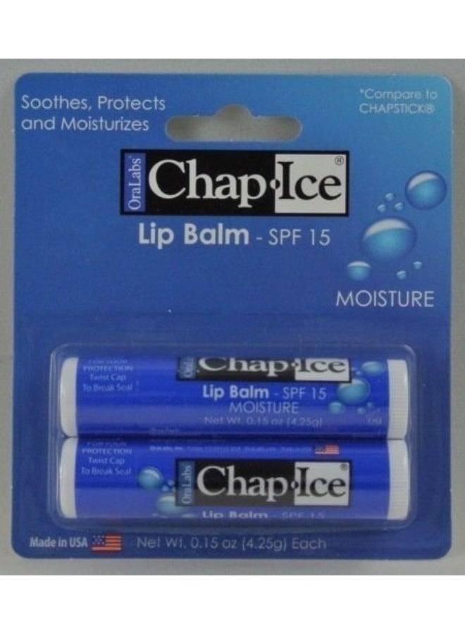 Chap Ice Moisturizer Humectante Lip Balm SPF 15