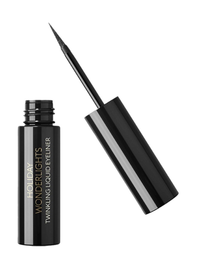 Holiday Wonderlights Twinkling Liquid Eyeliner 
Midnight Black
