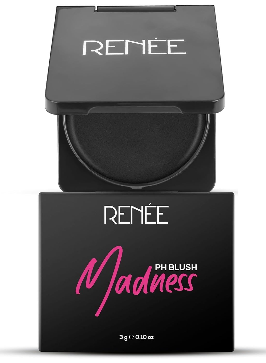 RENEE Madness pH Blush Instant Unique Pink Payoff Highly Blendable Light Weight Long Lasting  Moisturizing Formula Enriched With Olive  Macadamia and Shea Paraben Free
