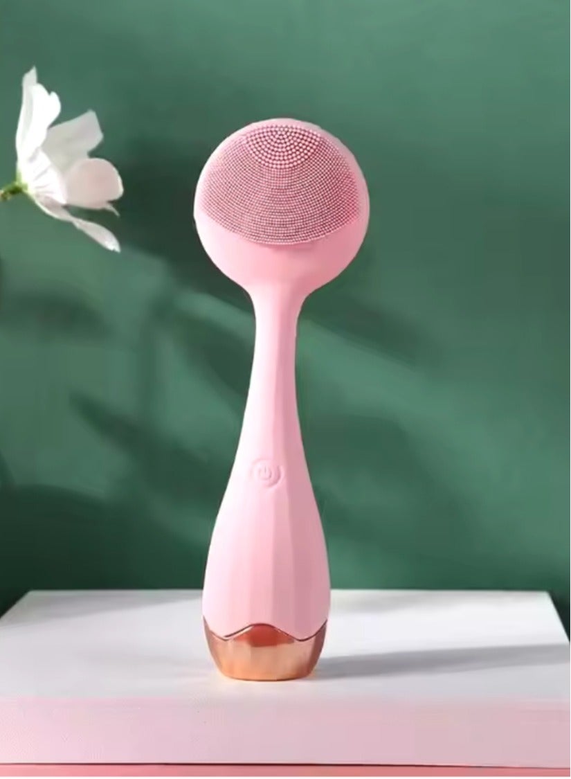 Silicone Dual-Sided Face Cleansing Brush – Gentle Exfoliating & Makeup Removal Tool for All Skin Types
