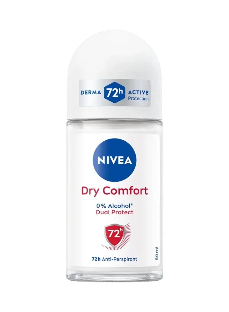 Antiperspirant Roll-on for WoMen Dry Comfort Quick Dry 50ml