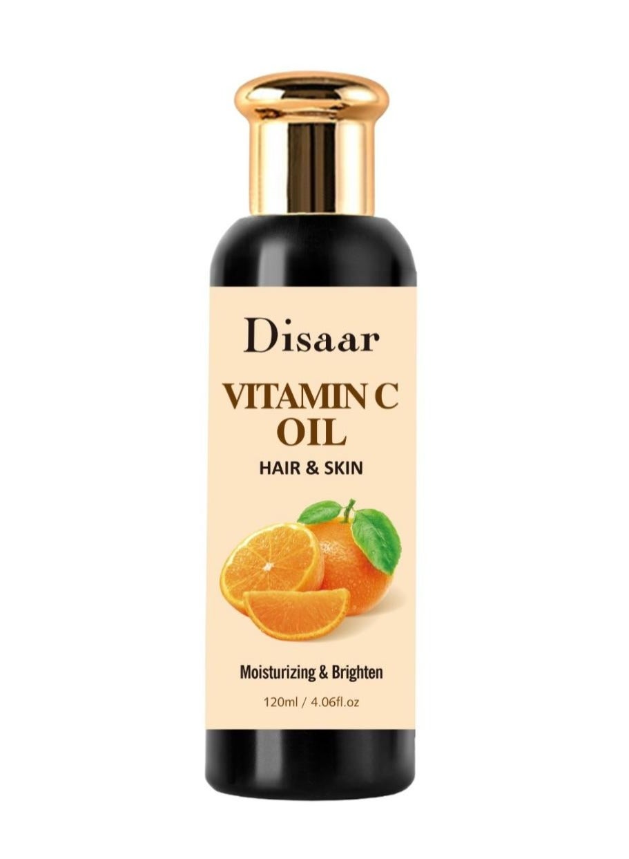 Vitamin C Oil Hair And Skin Moisturizing And Brighten 120 ML