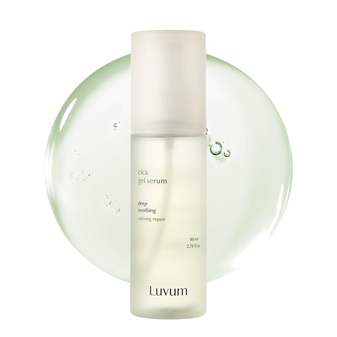 Luvum Calming Repair Cica Gel Serum, Centella Mist, Facial Spray, 2.70 fl. oz