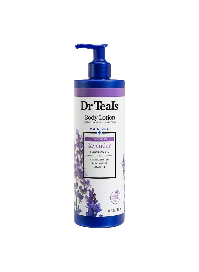 Moisture + Soothing Lavender Essential Oil Body Lotion 532 mL