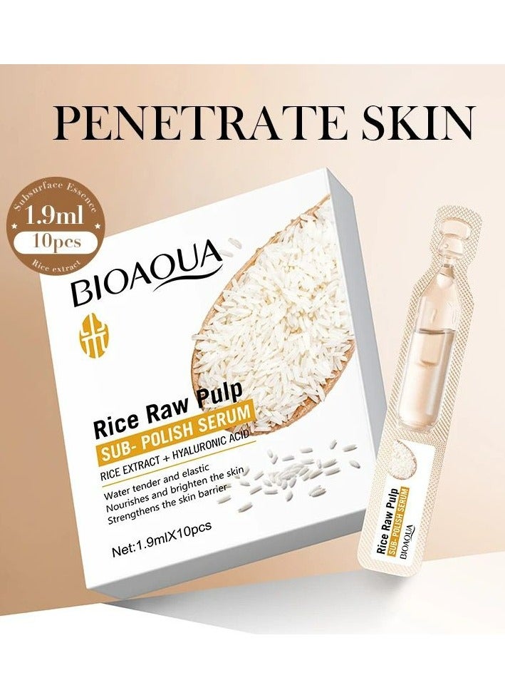 Rice Raw Pulp Sub Polish Serum 1.9ML*10Pcs
