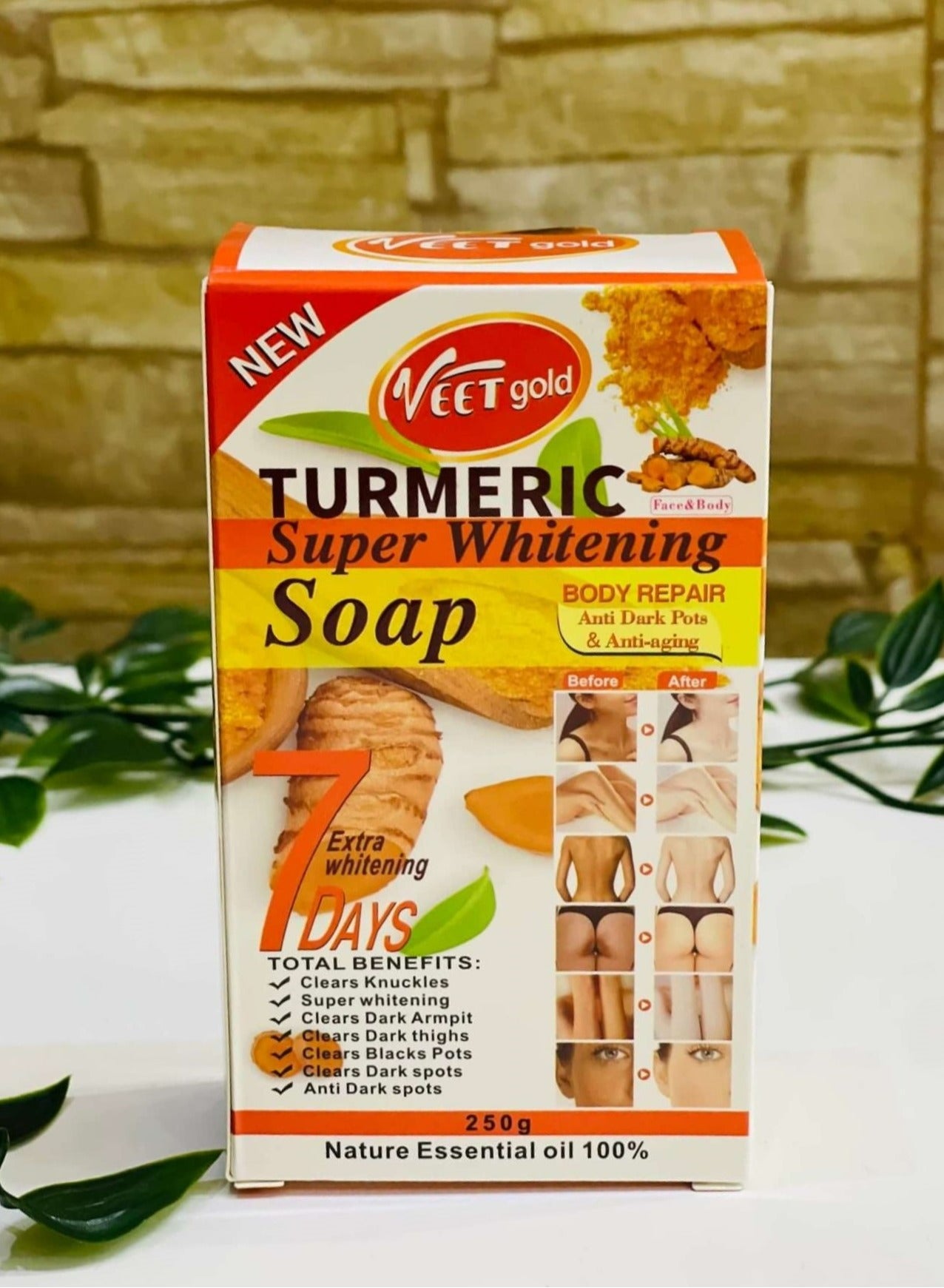TURMERIC SUPER WHITENING SOAP 250 g
