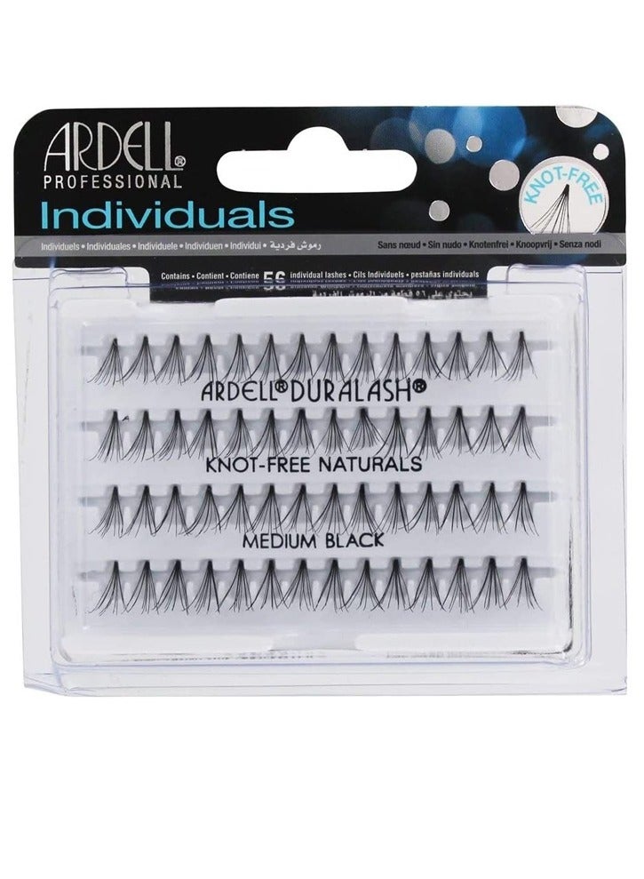 56-Piece Individuals Duralash Lashes Medium Black