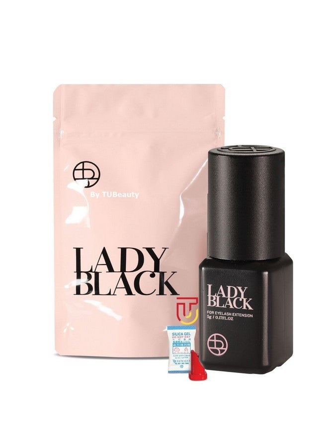 Sky Lady Black Glue Eyelash Extensions 5Mlprofessional Max Bonding Strength Lash Glue13 Sec Fast Drying56 Weeks Retention
