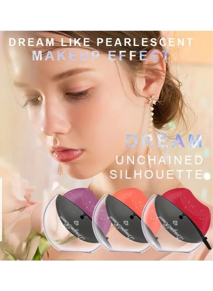 Timeless Shimmer Lipstick - Smudge-Proof, Long-Lasting Wear with Flawless, Non-Stick Formula - Chic Matte Makeup for Valentines Day Gifts #3