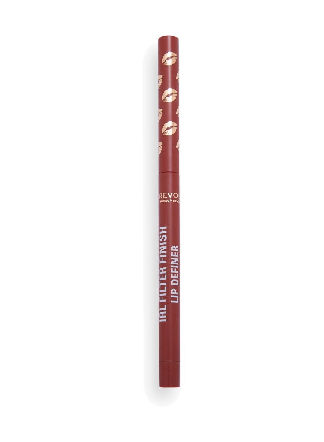 Revolution IRL Filter Finish Lip Definer Burnt Cinnamon