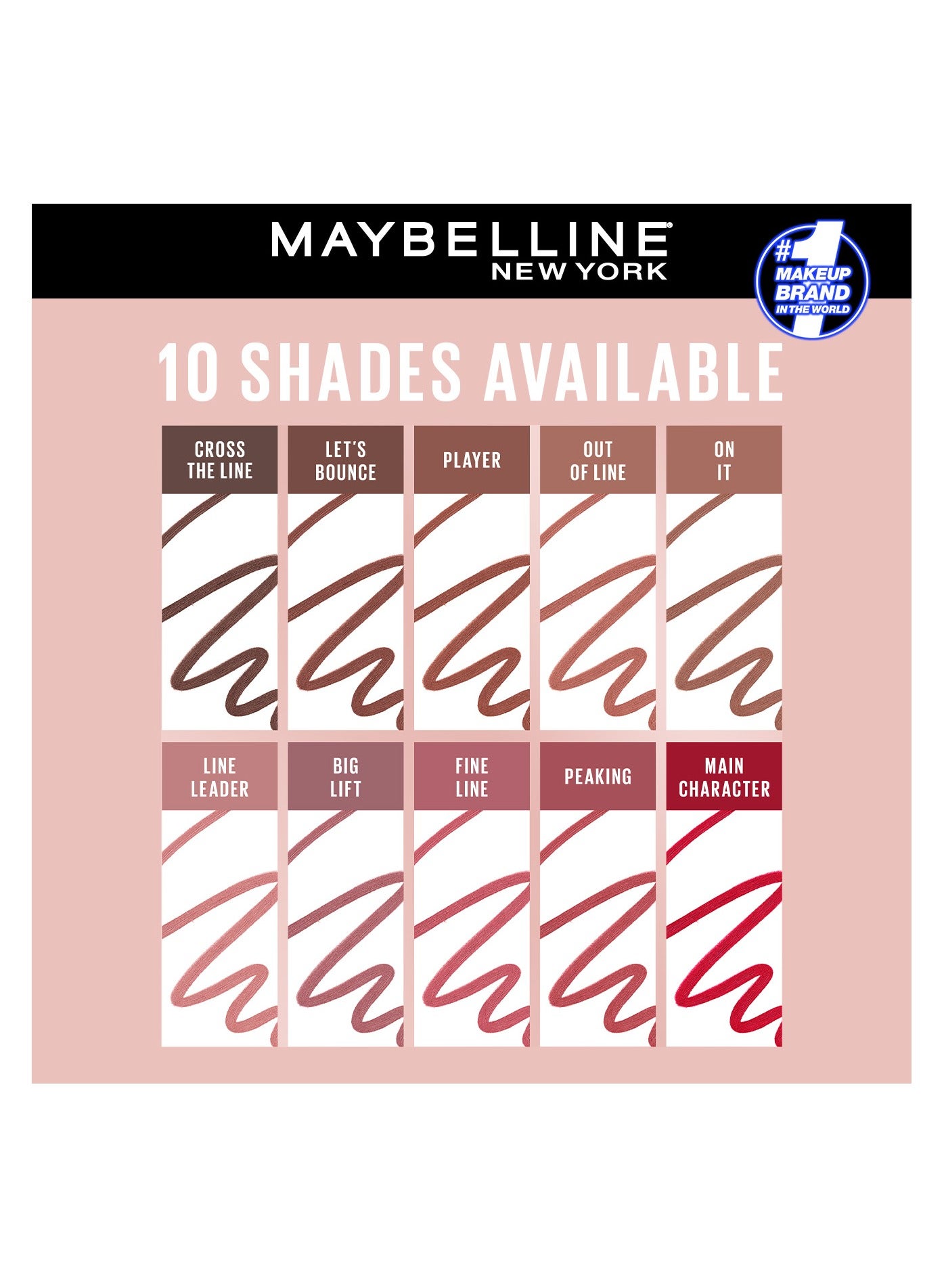 MAYBELLINE LIFTER LINER 03 PLAYER - Lip Liner Makeup with Hyaluronic Acid - image 7