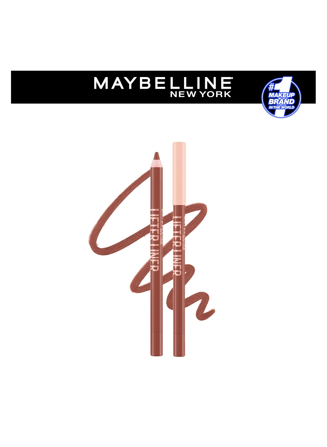 MAYBELLINE LIFTER LINER 03 PLAYER - Lip Liner Makeup with Hyaluronic Acid
