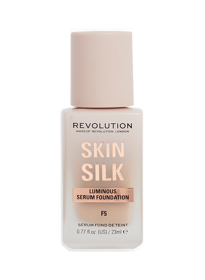 Makeup Revolution Skin Silk Serum Foundation F5