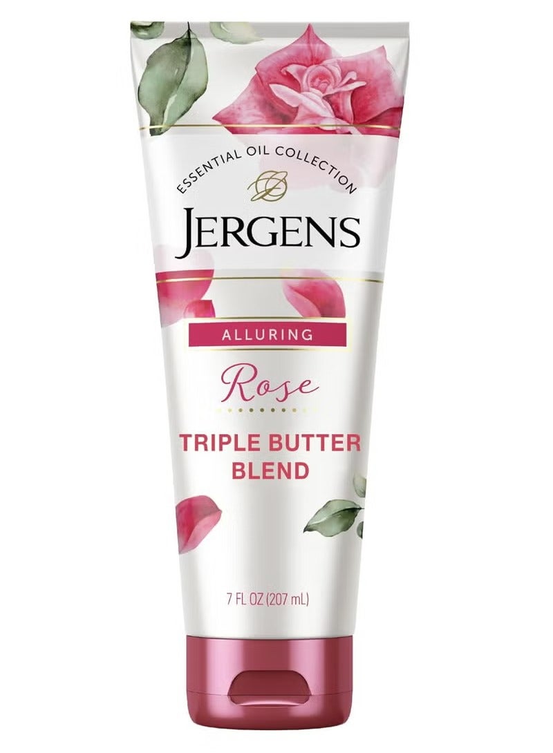Rose Body Butter 7 Fl Oz Lotion with Camellia Essential Oils