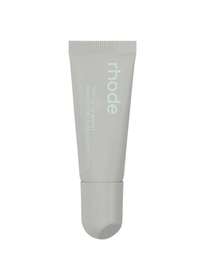 Rhode Peptide Lip Boost Tinted Lip Treatment in Sugarmint – Hydrating & Plumping Lip Serum | Peptide-Infused Glossy Lip Balm for Dry & Thin Lips | Long-Lasting Moisture & Subtle Color – 15ml