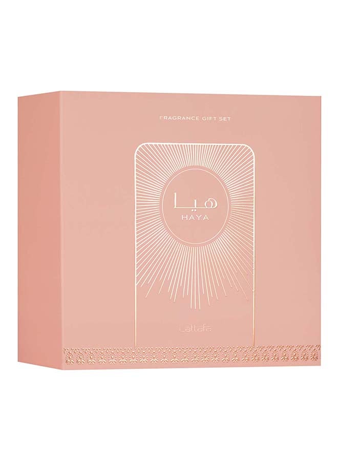 Haya Fragrance Gift Set EDP 100 ml + Travel Spray 12ml + Hair Mist 50 ml - image 3
