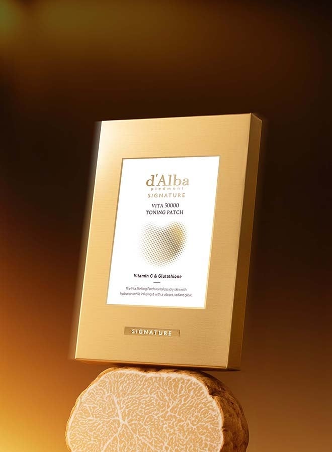Signature Vita 50000 Toning Patch, 0.4g*4ea | intensive brightening and firming care patch designed | vitamin-rich toning essence - image 3