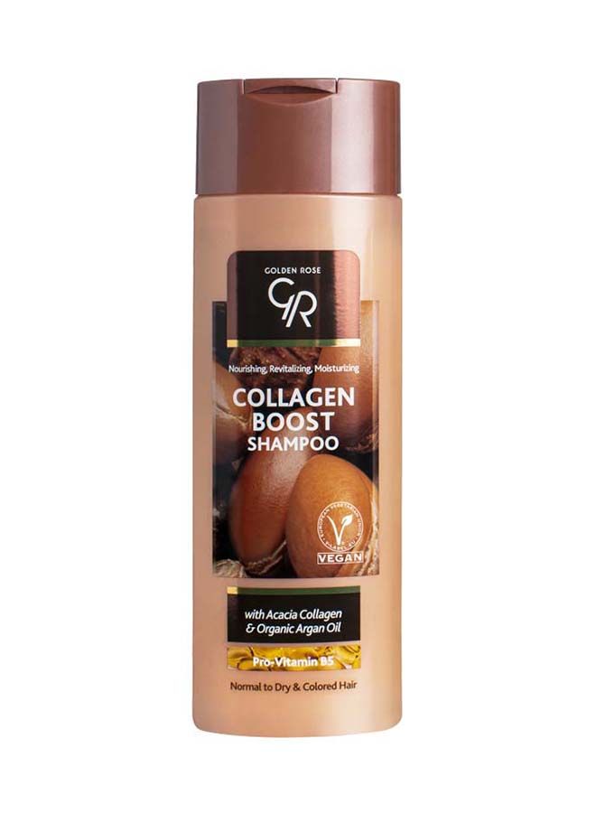 GOLDEN ROSE COLLANGE BOOST SHAMPOO With Acacia Collagen & Organic Aragan Oil