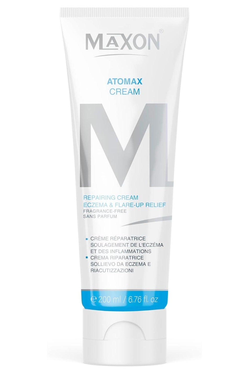 MAX-ON Atomax Repairing Protective Cream â Soothes, Repairs & Purifies Irritated Skin | Fragrance-Free â 200ml