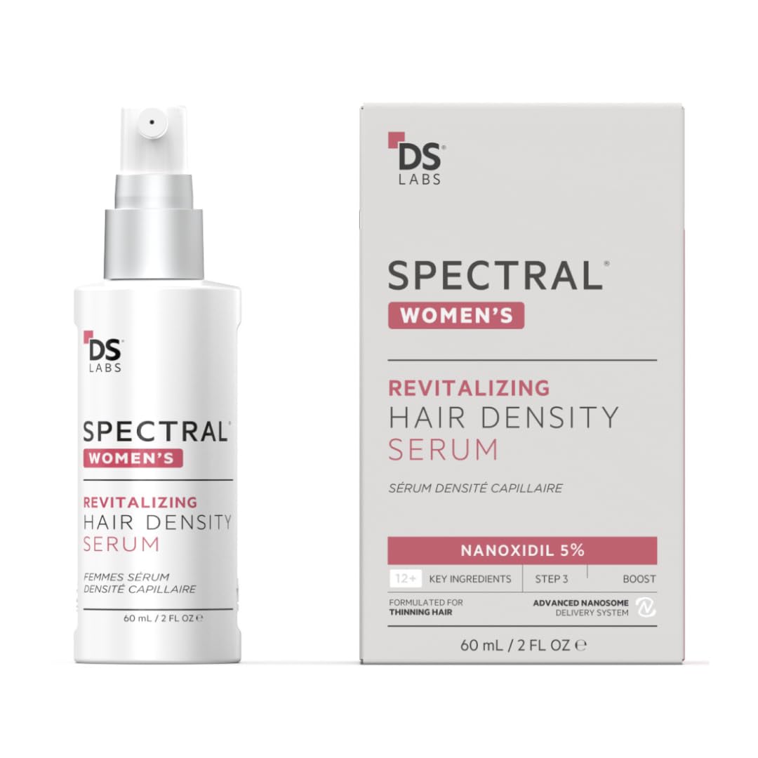 DS Labs Spectral Women√¢‚Ç¨‚Ñ¢s Hair Density Serum (formerly Spectral.CSF), 60mL - Lightweight Leave-In for Fuller, Thicker Looking Hair, Fast Absorbing, Non-Greasy, For All Hair Types