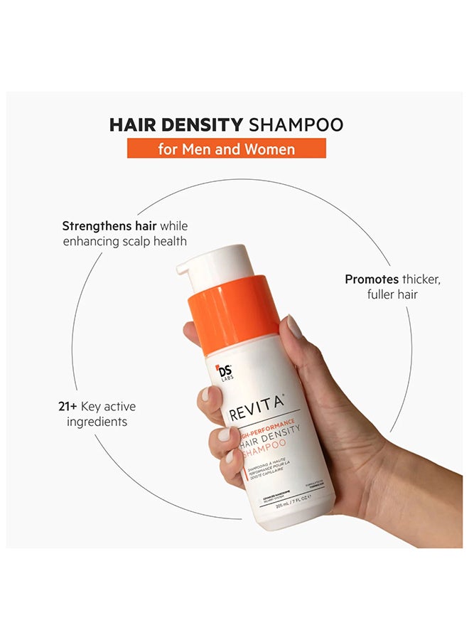 Revita High-performance Hair Density Shampoo For Men & Women - Scalp Refreshing Cleanse for Fuller Looking, Volumizing, Lightweight Hydration, Sulfate & Silicone Free, Color Safe 205ml - image 4