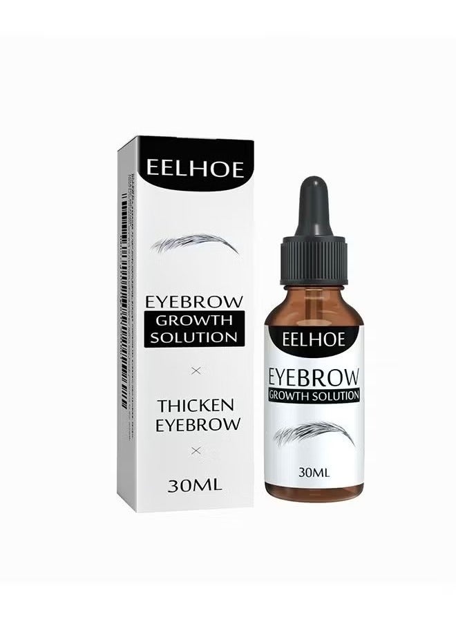 Thick Curly and Slender Eyebrow Care Solution 30ml, Eyebrow Growth Solution, Natural Growth