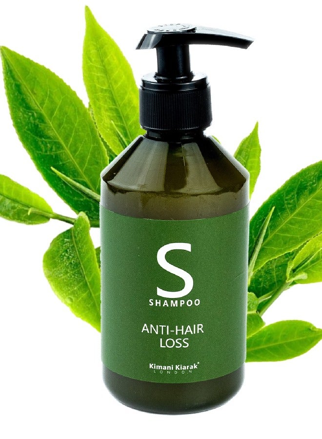 Kimani Kiarak Anti-Hair Loss Herbal Shampoo Strengthening Formula with Natural Extracts 250ml