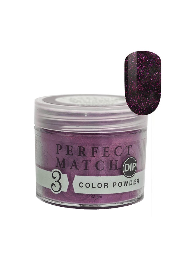 Nail Dipping Powder Night at the Cinema 42g, Dip Acrylic Powder Nail Art Manicure System by Perfect Match PMDP081