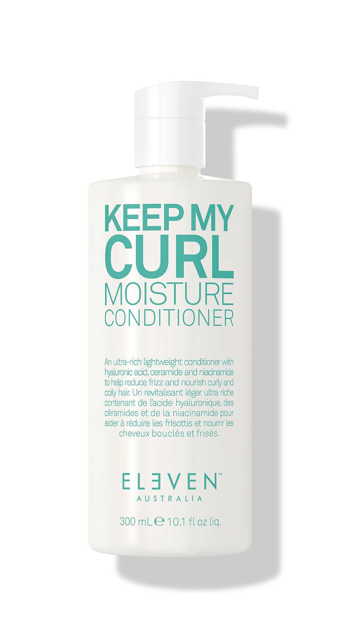 ELEVEN AUSTRALIA Keep My Curl Moisture Conditioner for Women & Men - Conditioner for Curly & Wavy Hair, Moisturizing Shea Butter, Reduces Frizz, Adds Shine, Hydrating, Sulfate Free - 10.1 fl oz