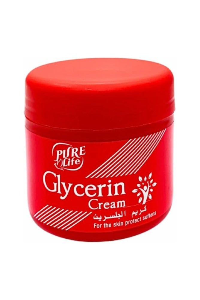 Pure Life Glycerin Cream – 150ml, With Vitamin E, Soothing Care for Dry & Cracked Skin
