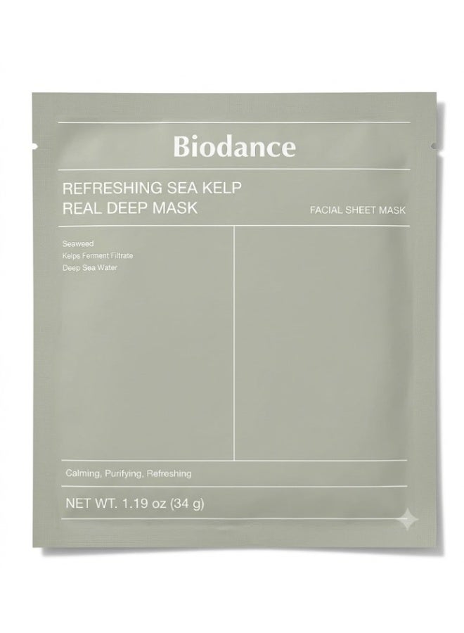 Refreshing Sea Kelp Real Deep Mask