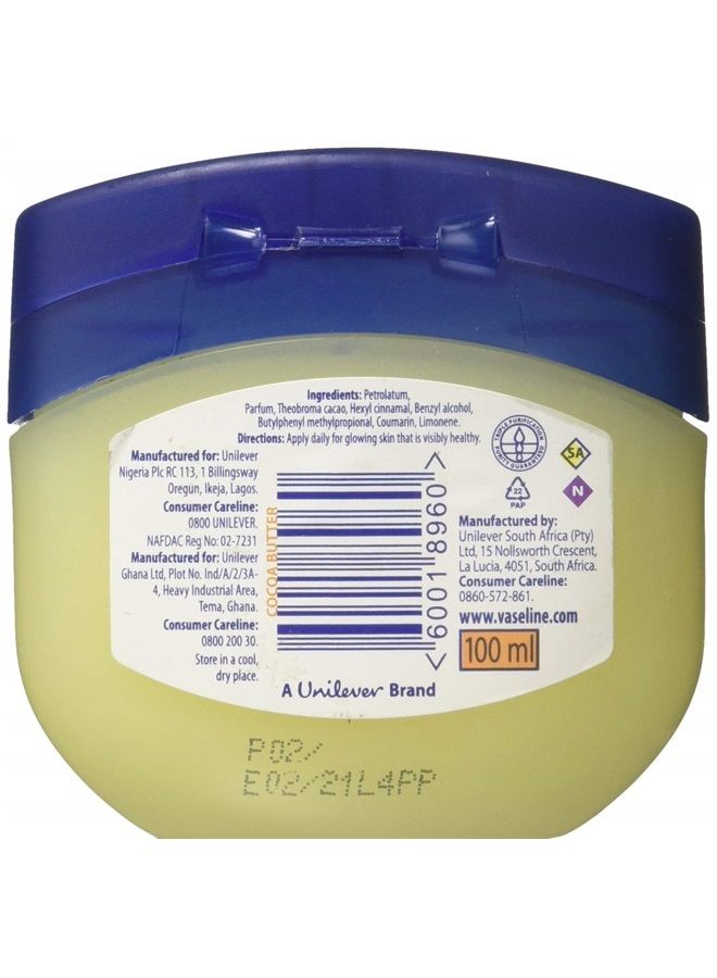 Petroleum Jelly Blue Seal With Cocoa Butter (100ml)
