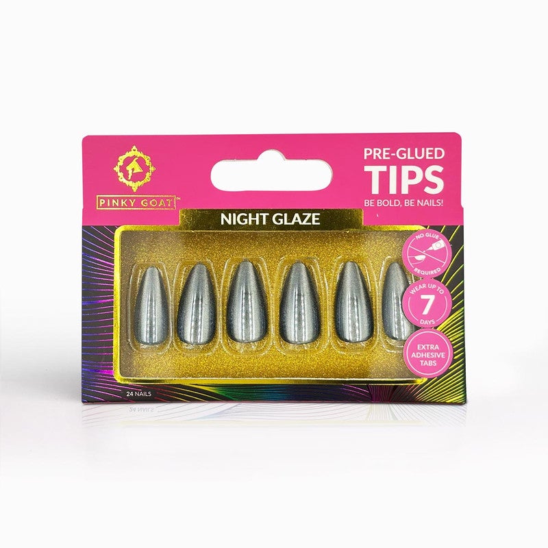 Pre-Glued Tips Raspberry Romance