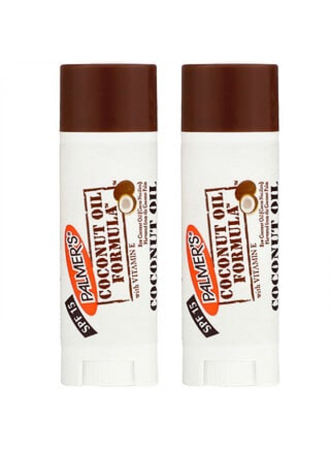 Palmer's Coconut Oil Lip Balm SPF 15 2 Pack 0.30 oz 0.8 g
