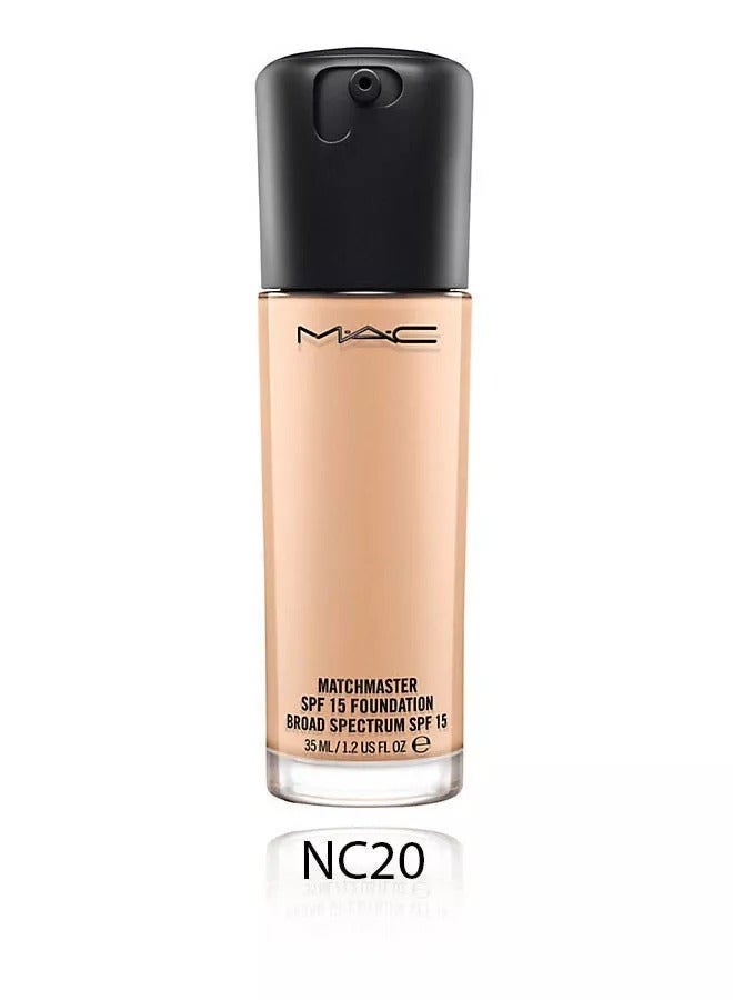 MAC MATCHMASTER SPF 15 FOUNDATION NC20  - 35ml