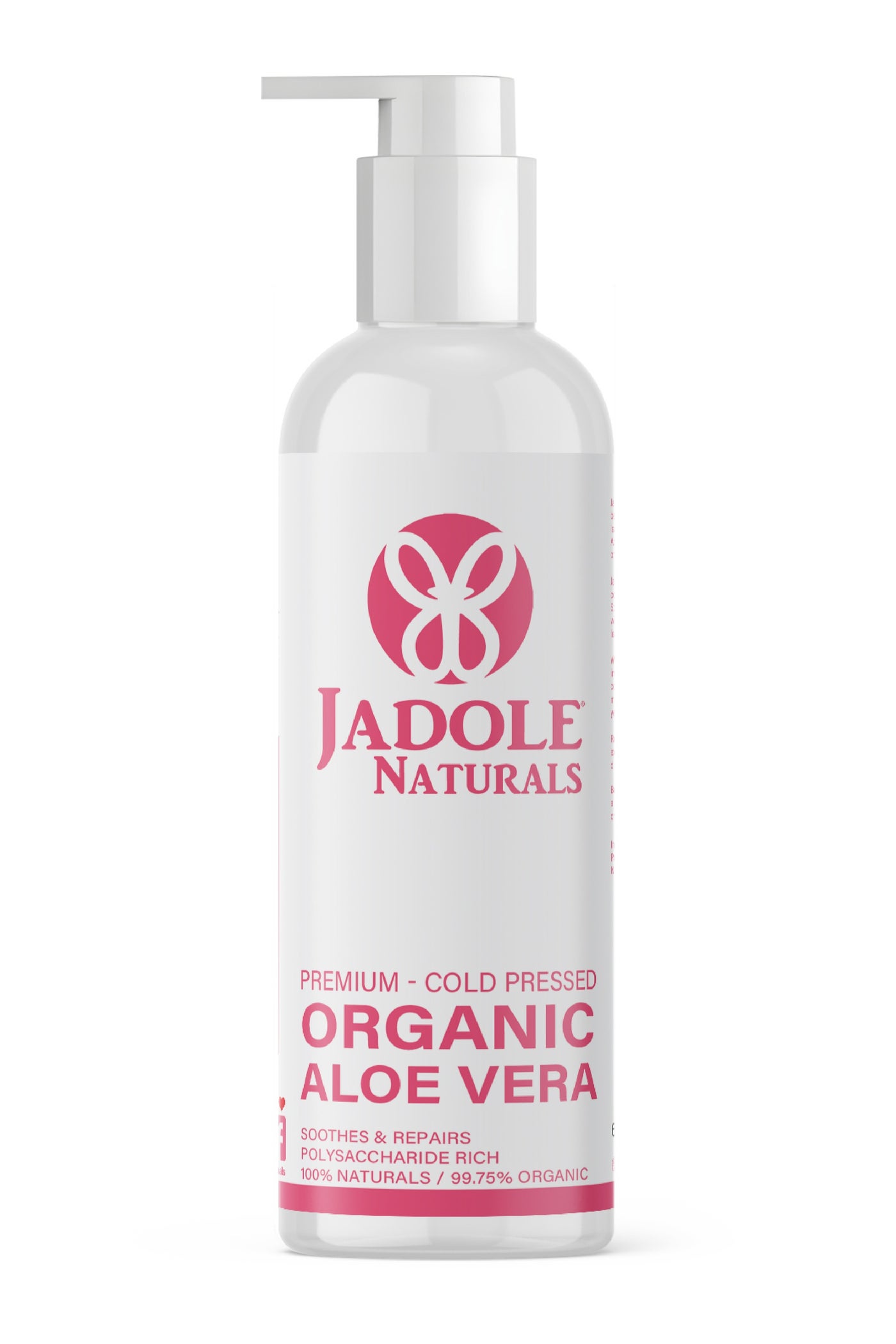 Organic Aloe Vera Gel, Promote Skin Elasticity, Ideal For All Skin Types, Soothe, Refresh, Nourish & Repair
