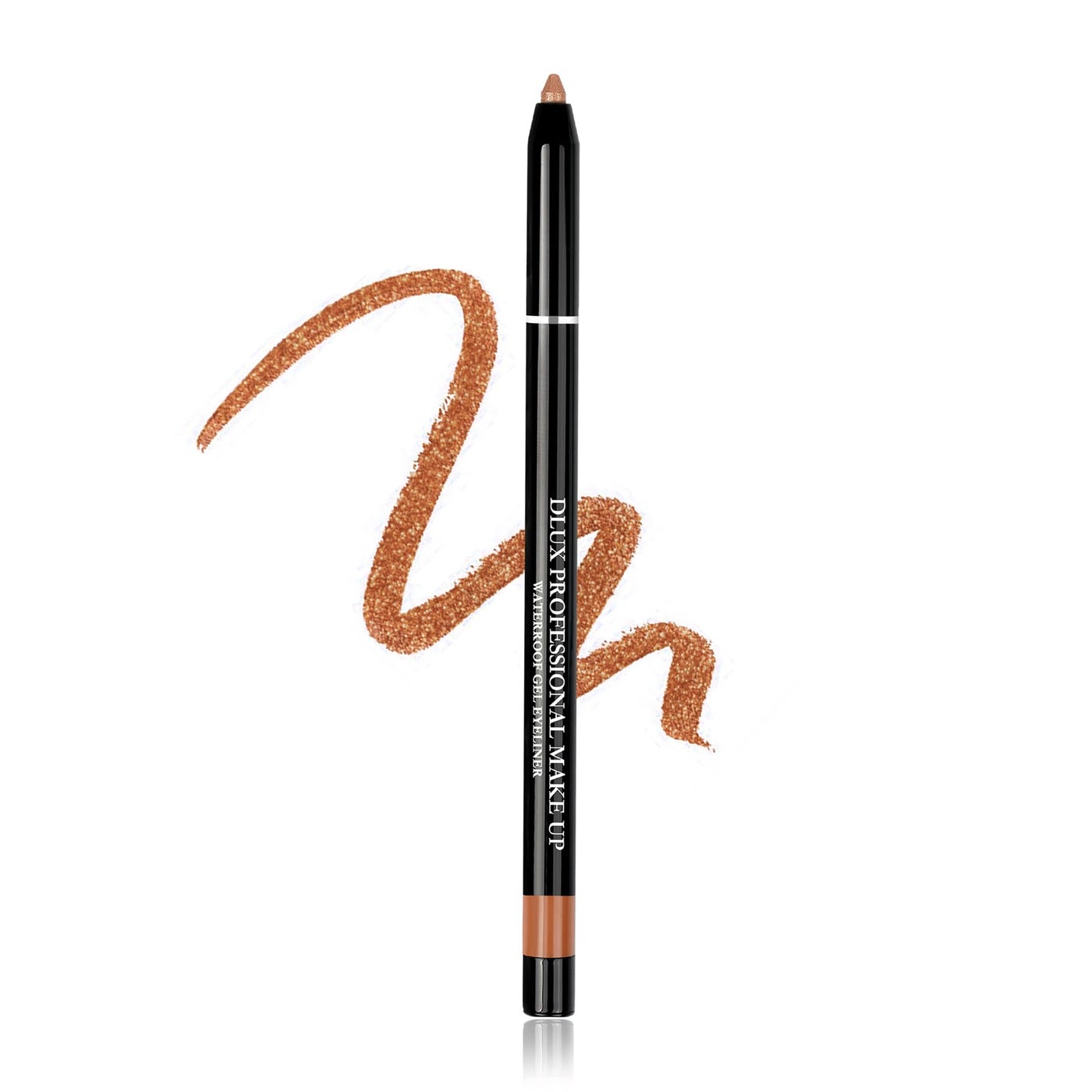 DLUX PROFESSIONAL Gel Eyeliner - 4g Stick Eye liner, Waterproof Pencil Gel Liner, Smooth Cream Eye shadow, Smudge-Free, Long-Lasting, Intense Colours, Easy To Use Korean Cosmetic