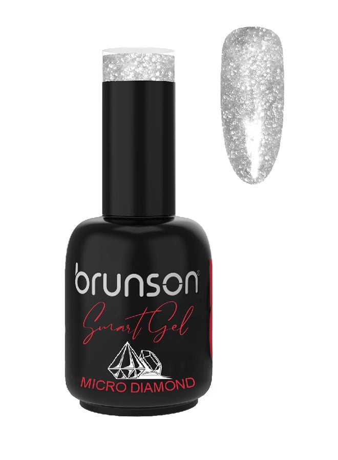 Gel Polish Reflective Glitter Flash Diamond Nail Gel Polish Soak off Disco Shimmer Gel Nail Polish UV LED Curing Requires 18ml for Home Salon Diy Nail Manicure DB7281