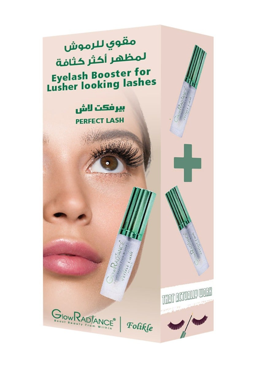 GLOWRADIAN FOLIKLE PERFECT LASH 1+1 OFFER PACK