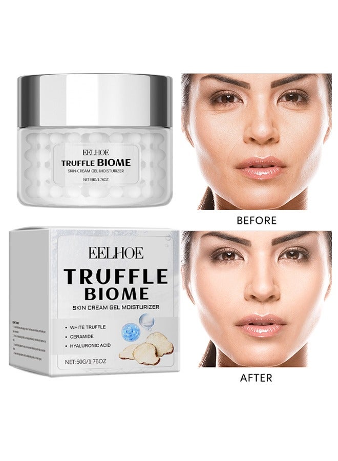 Truffle Biome, Skin Cream Gel Moisturizer-Eliminates dryness, Fine lines and Redness, Rejuvenates Skin & Targets Breakouts (50g)
